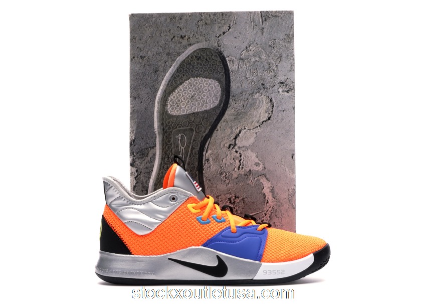 Outlet Nike PG 3 NASA (Finishline Special Box) CI2666-800/CI2667-800 (Overseas)