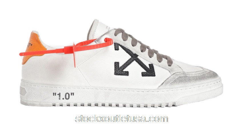 Outlet OFF-WHITE 2.0 Low Orange FW19 OMIA042E19D680480119