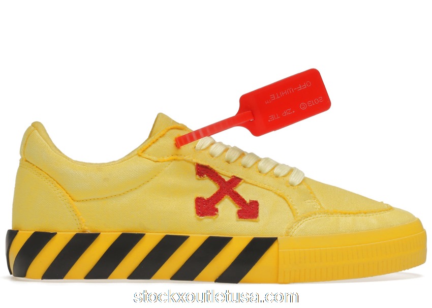 Outlet OFF-WHITE Low Vulc Yellow SS20 OMIA085R20D330506020