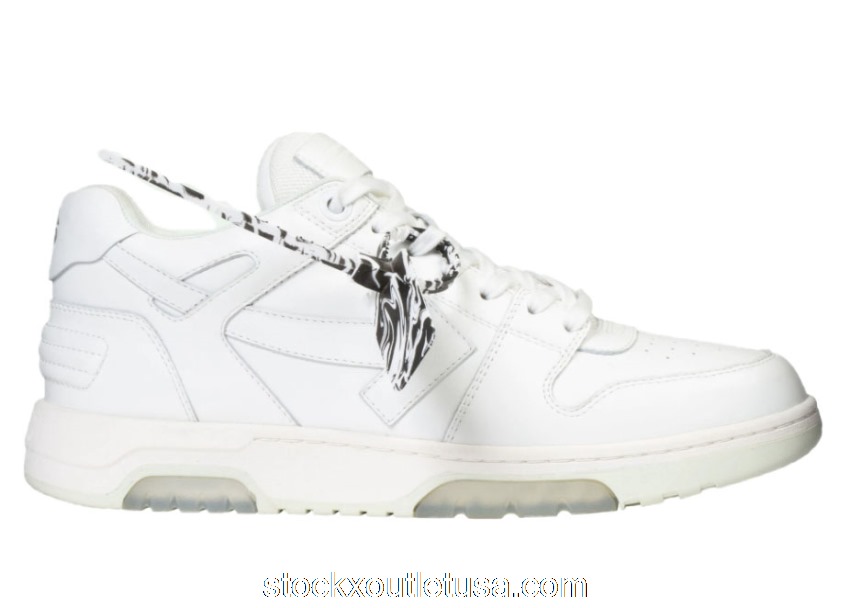 Outlet OFF-WHITE OOO Low Tops White SS21 OMIA189R21LEA0010101