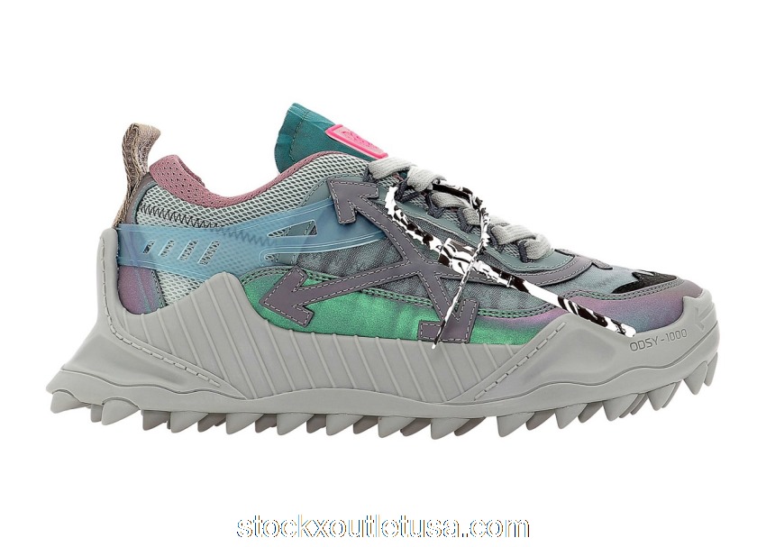Outlet OFF-WHITE Odsy-1000 Baby Blue OMIA139E20FAB0014110