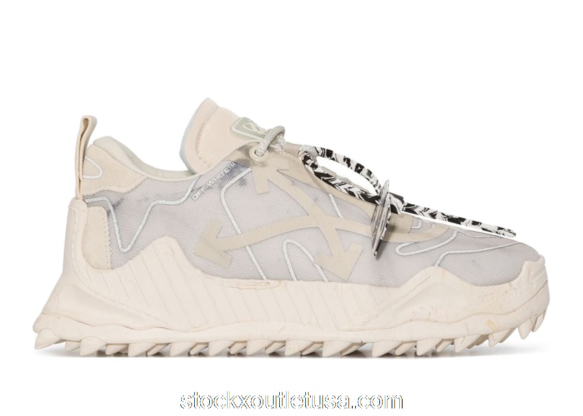 Outlet OFF-WHITE Odsy-1000 Beige Gray OMIA139F21FAB0016161