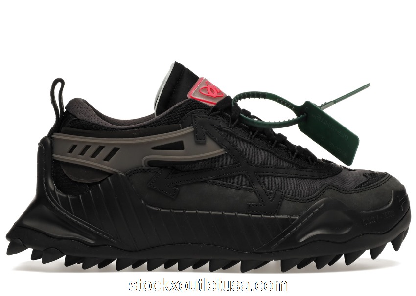 Outlet OFF-WHITE Odsy-1000 Black Grey Fucshia OMIA139C99FAB0011000