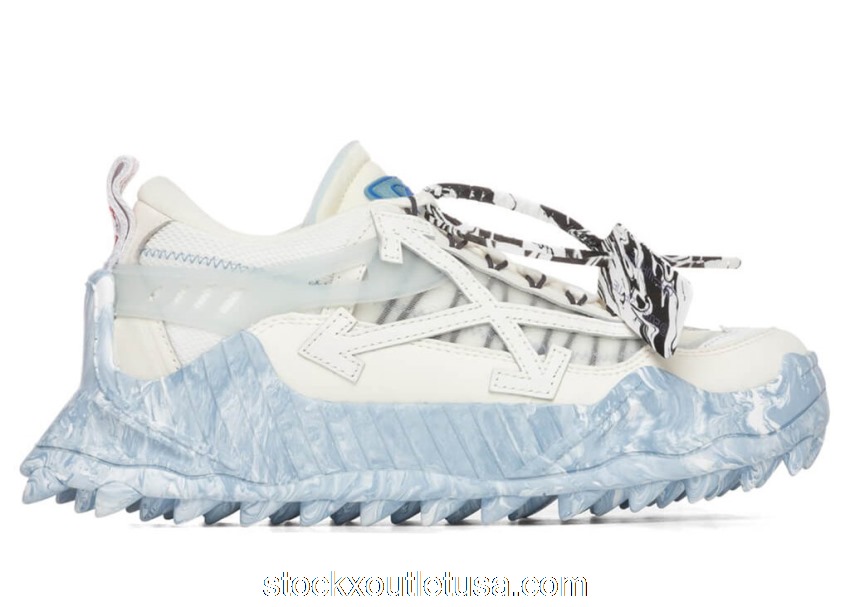 Outlet OFF-WHITE Odsy-1000 Blue Marble OMIA139S21FAB0010161