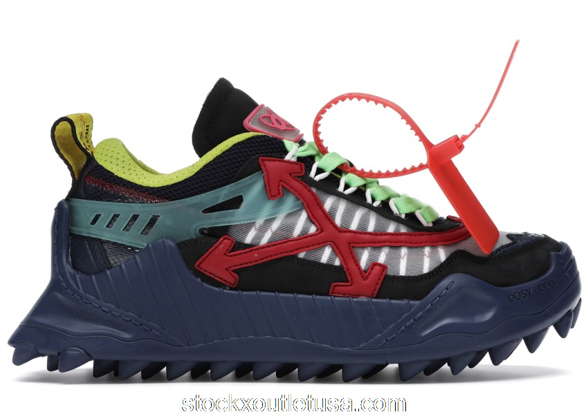 Outlet OFF-WHITE Odsy-1000 Blue Red FW19 OMIA139F198000403020