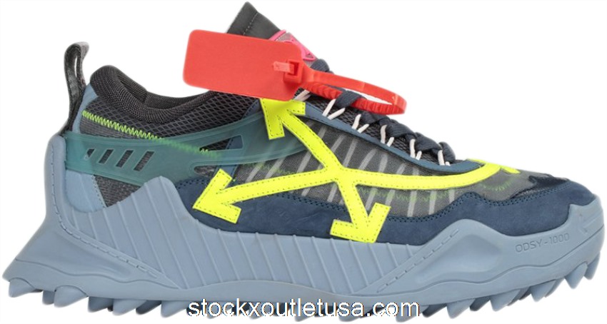 Outlet OFF-WHITE Odsy 1000 Blue Yellow SS20 OMIA139S208000423062