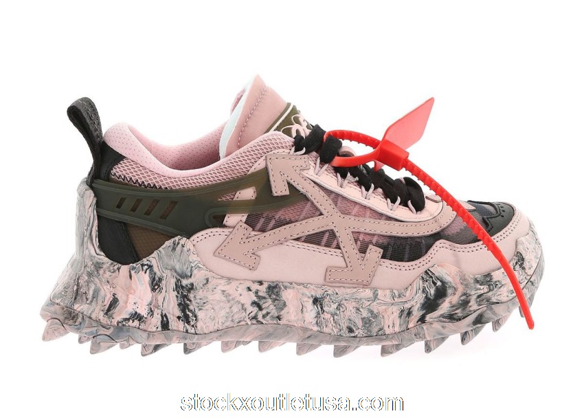 Outlet OFF-WHITE Odsy-1000 Dirty Pink (W) OWIA180R21FAB0013010