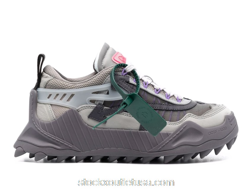 Outlet OFF-WHITE Odsy-1000 Grey Multi OMIA139S22FAB0010909