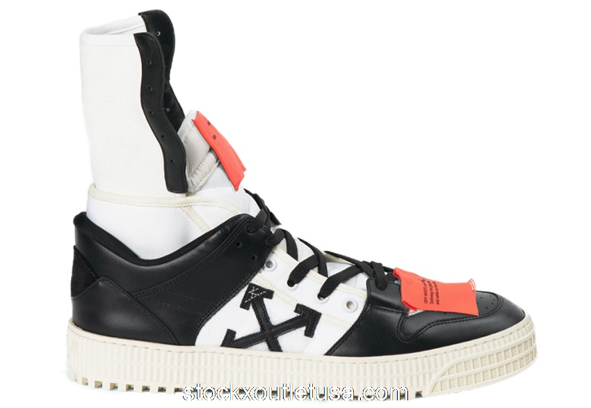 Outlet OFF-WHITE Off-Court 3.0 High Black White FW19 OMIA066S188000161001