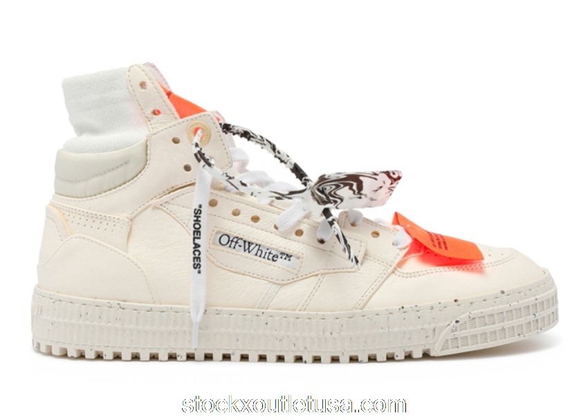 Outlet OFF-WHITE Off-Court 3.0 High White Orange Grey (FW21) OMIA065F21LEA0010309