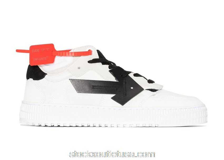 Outlet OFF-WHITE Off-Court 3.0 White Black SS21 OWIA181R21LEA0010110