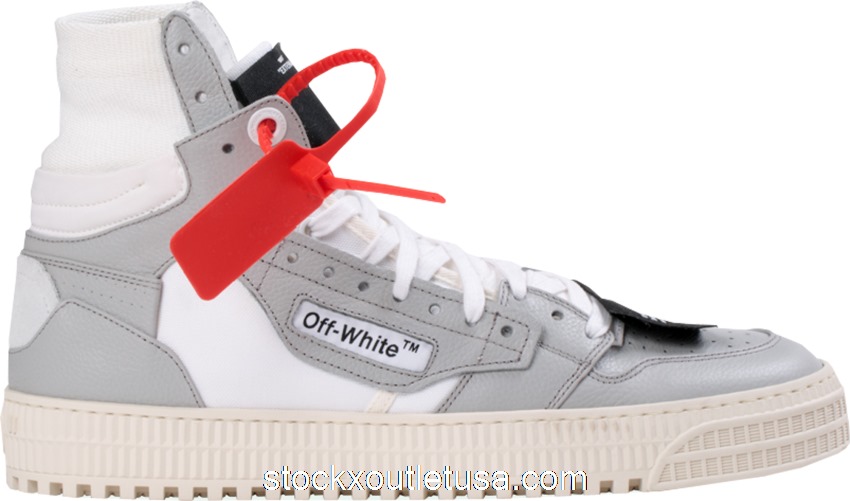 Outlet OFF-WHITE Off Court 3 Silver White OMIA065S198000160100