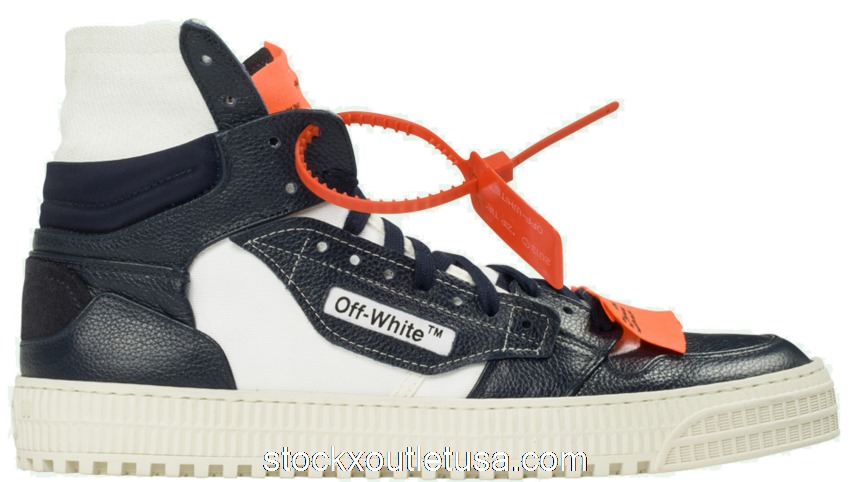 Outlet OFF-WHITE Off-Court Tumbled Navy