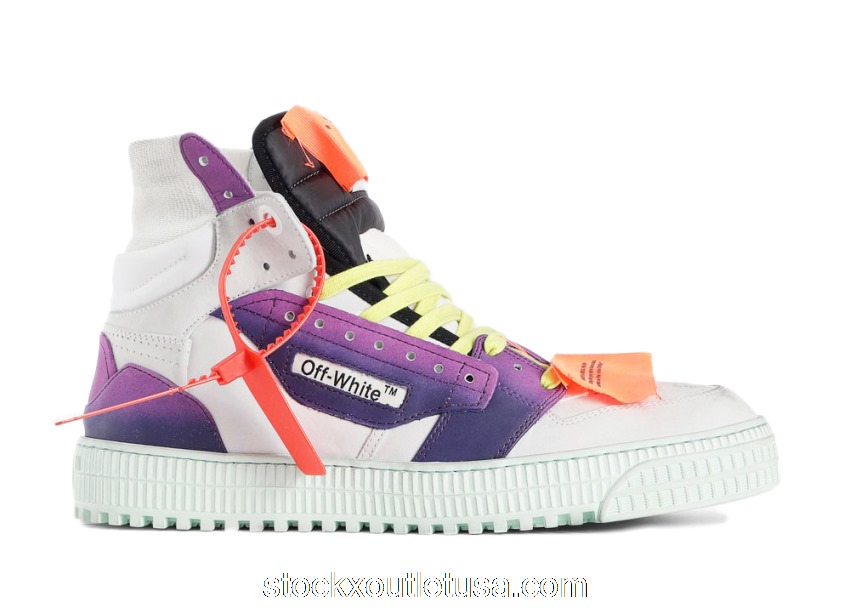Outlet OFF-WHITE Off Court White Purple FW19 OMIA065F198000390128