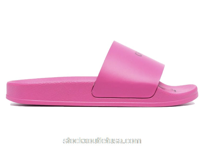 Outlet OFF-WHITE Pool Slides Hot Pink (W) OWIC002R21PLA0013210