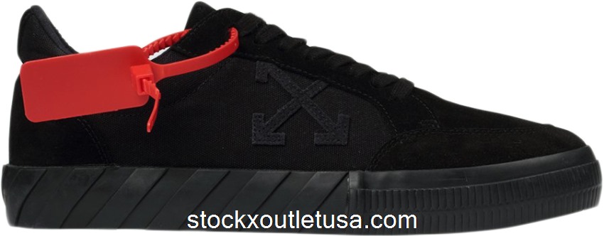 Outlet OFF-WHITE Vulc Low Black SS20 OMIA085R20C210501010