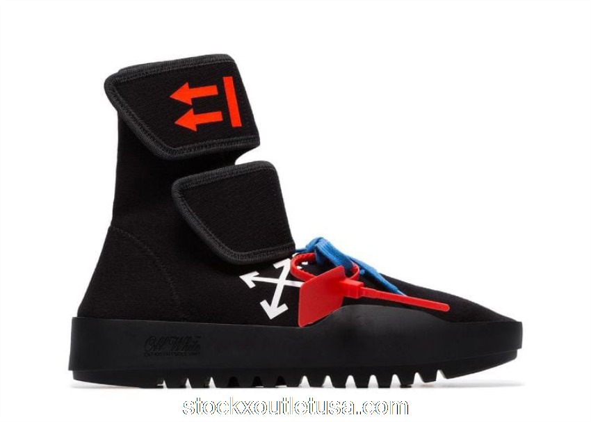 Outlet Off-White Moto Lab Black OMIA108R19B830341001