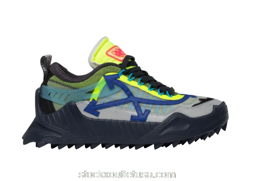 Outlet Off-White Odsy-1000 Black Purple AW20 OMIA139E20FAB0011037