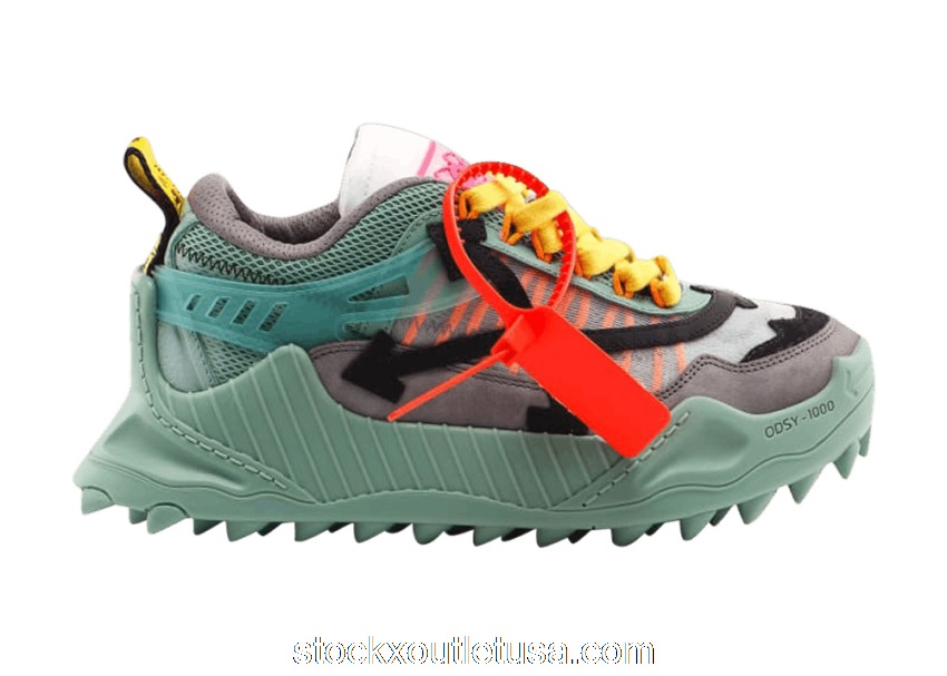 Outlet Off-White Odsy 1000 Green (W) OWIA180F198000764110