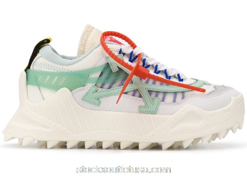 Outlet Off-White Odsy-1000 White Pale Blue (W) OWIA180R208001100133