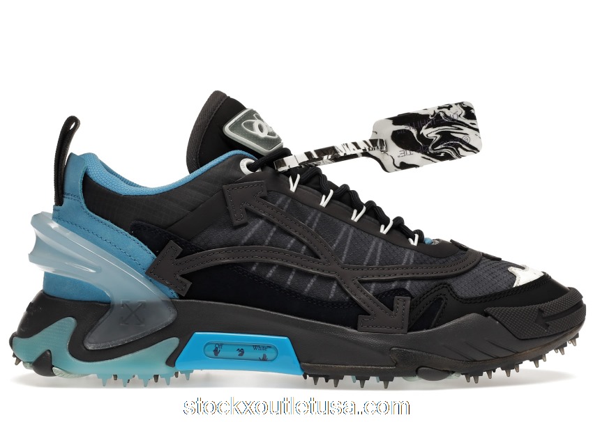 Outlet Off-White Odsy-2000 Blue Black AW20 OMIA190F20FAB0014510