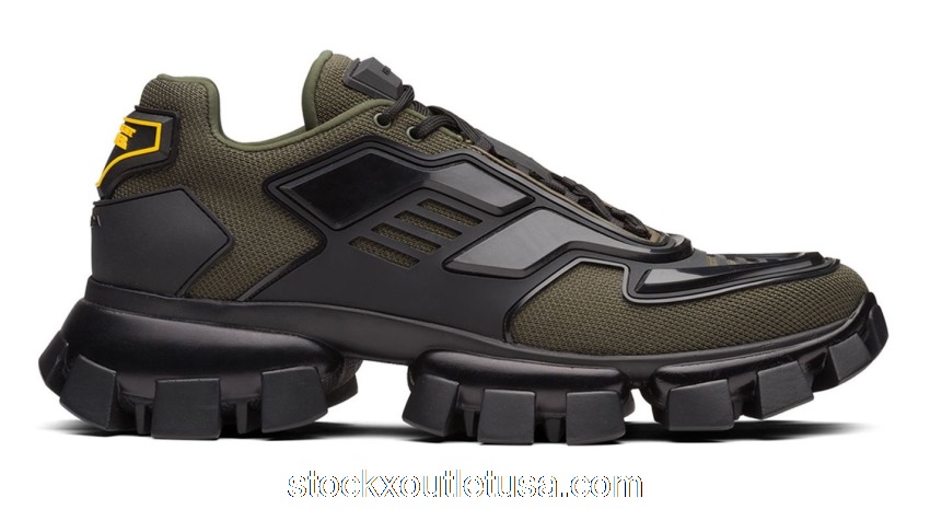 Outlet Prada Cloudbust Thunder Knit Green 2EG293_3KZU_F0P80