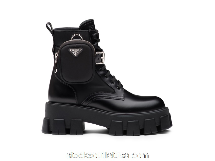 Outlet Prada Monolith Boots Black 1T255M_3LFR_F0002_F_B055