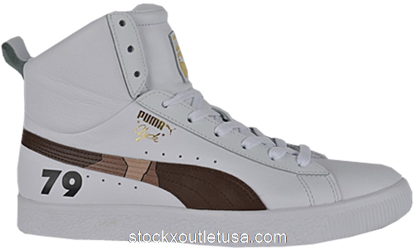 Outlet Puma Clyde Mid Netflix Bright Orc