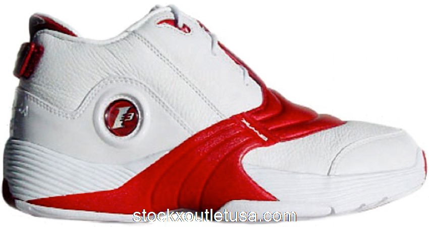 Outlet Reebok Answer V White Red V44403