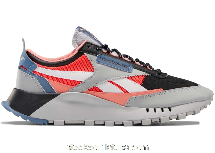 Outlet Reebok CL Legacy Grey Black Coral GZ3858