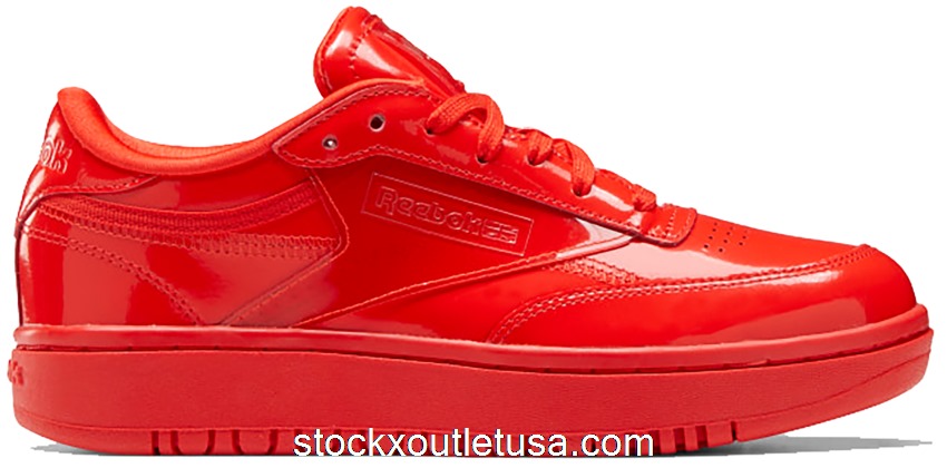 Outlet Reebok Cardi Club C Double Red (W) FZ5219