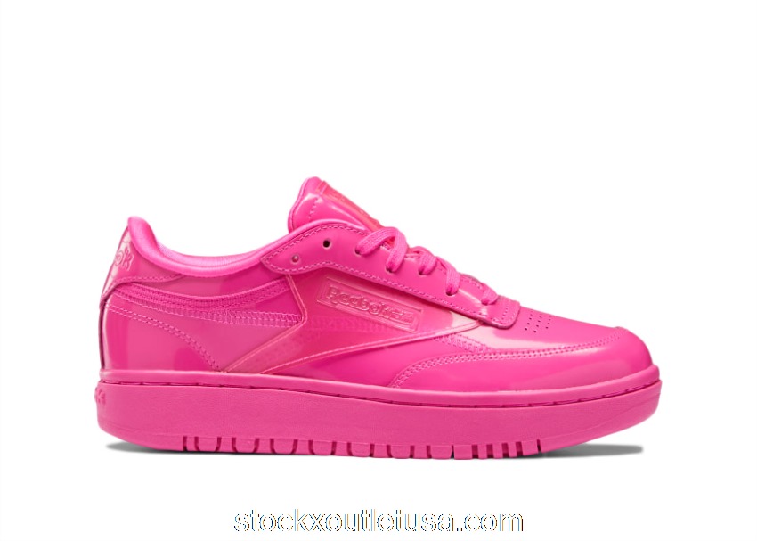Outlet Reebok Cardi Coated Club C Double Dynamic Pink (W) H02566