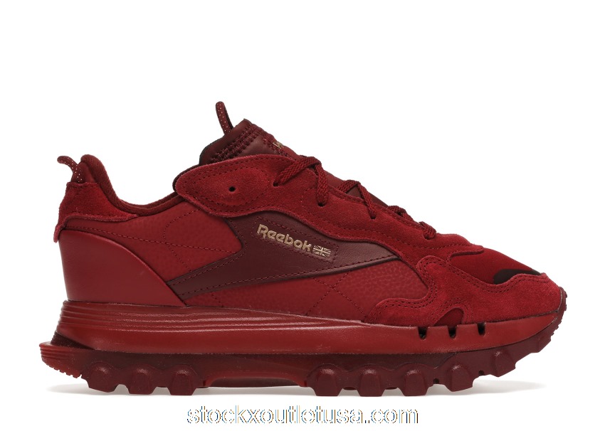 Outlet Reebok Classic Leather Cardi B Burgundy (W) H00683
