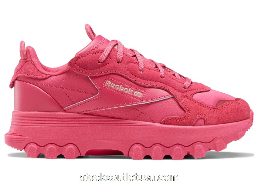 Outlet Reebok Classic Leather Cardi B Semi Pursuit Pink (GS) GY5314