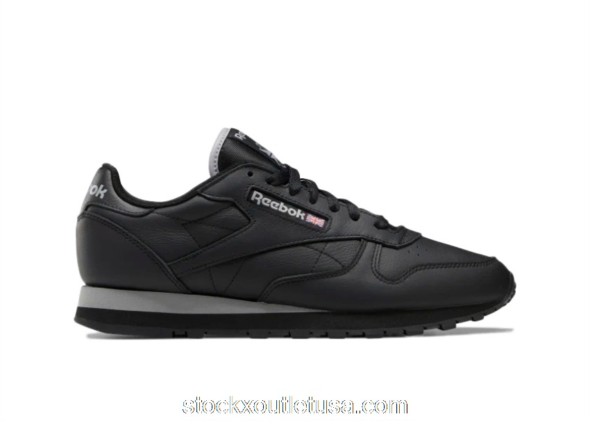 Outlet Reebok Classic Leather Core Black Pure Grey 4 GW3330