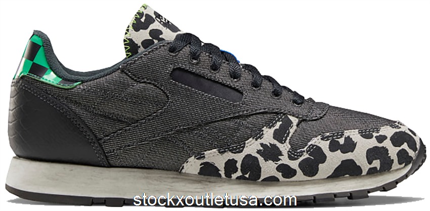 Outlet Reebok Classic Leather DC Wonder Woman Night Black Q46337