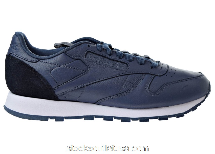 Outlet Reebok Classic Leather IT Smoky Indigo Black White BS8256