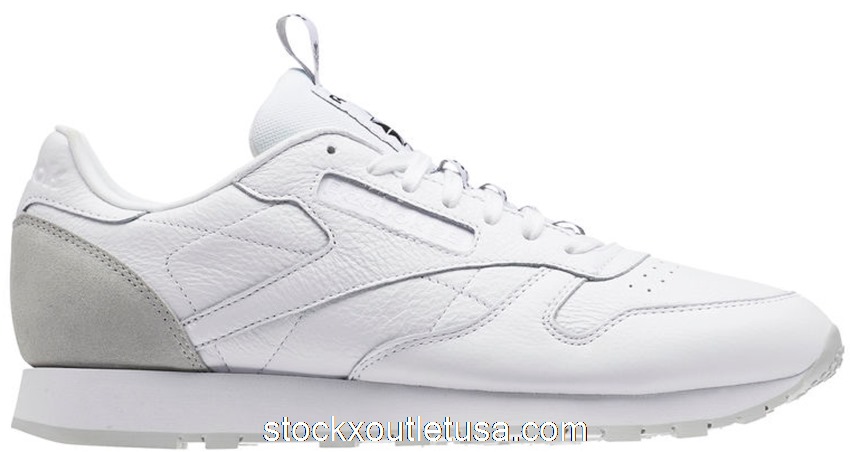 Outlet Reebok Classic Leather IT White Skull Grey BS6209