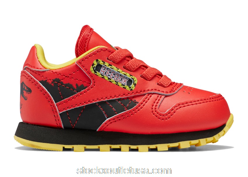 Outlet Reebok Classic Leather Jurassic Park Red (TD) GY0576