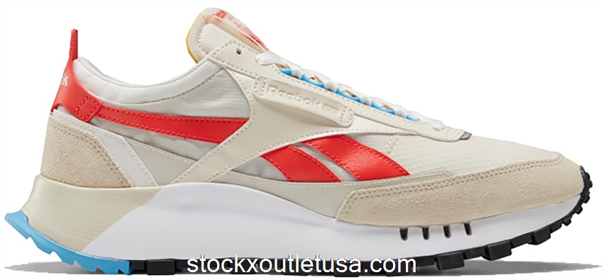 Outlet Reebok Classic Leather Legacy Alabaster Laser Red FY7432