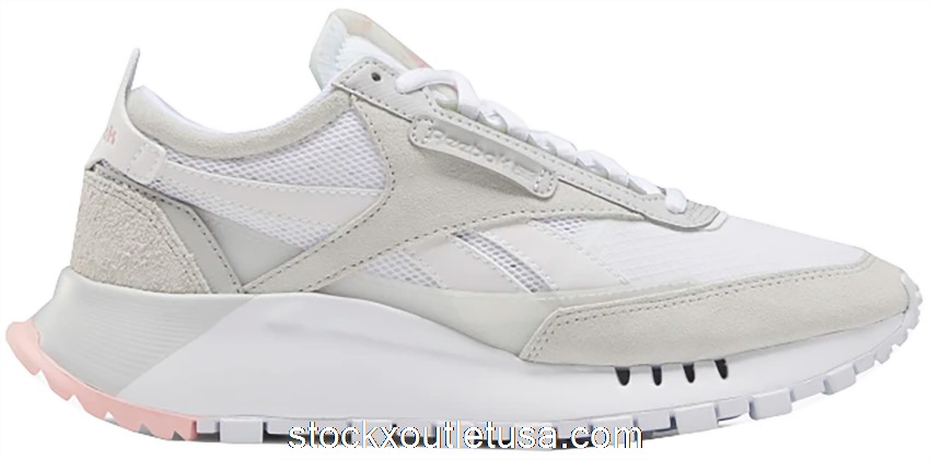 Outlet Reebok Classic Leather Legacy White Grey (W) FY7378