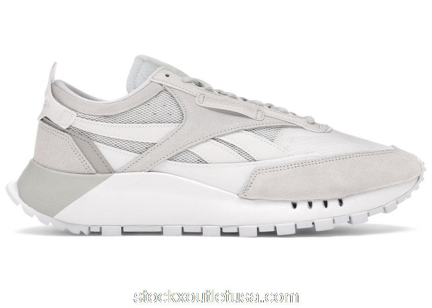 Outlet Reebok Classic Leather Legacy White Grey FY7379