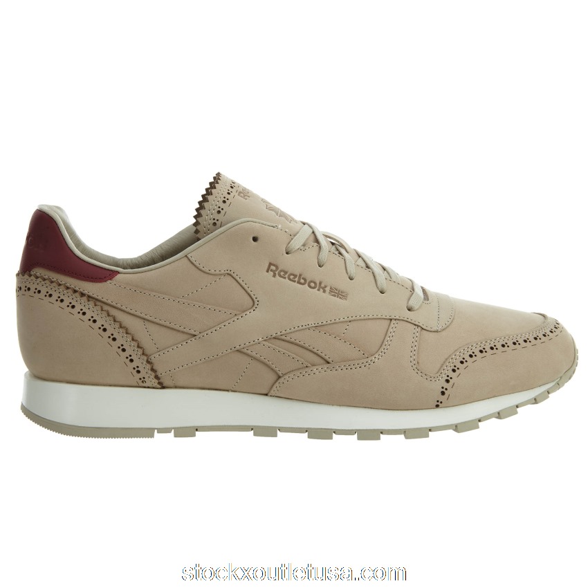 Outlet Reebok Classic Leather Lux Horween Sand Stone AQ9963