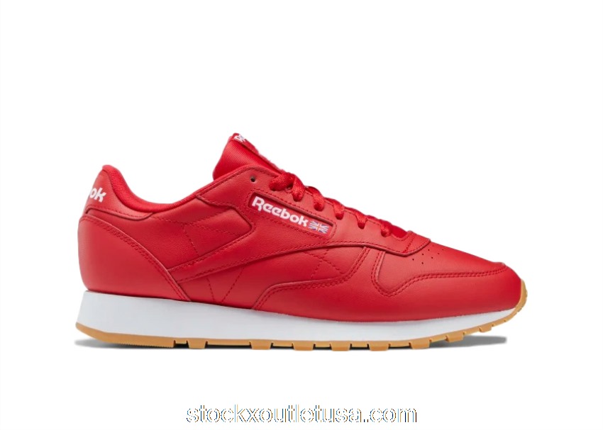 Outlet Reebok Classic Leather Red Footwear White GY3601
