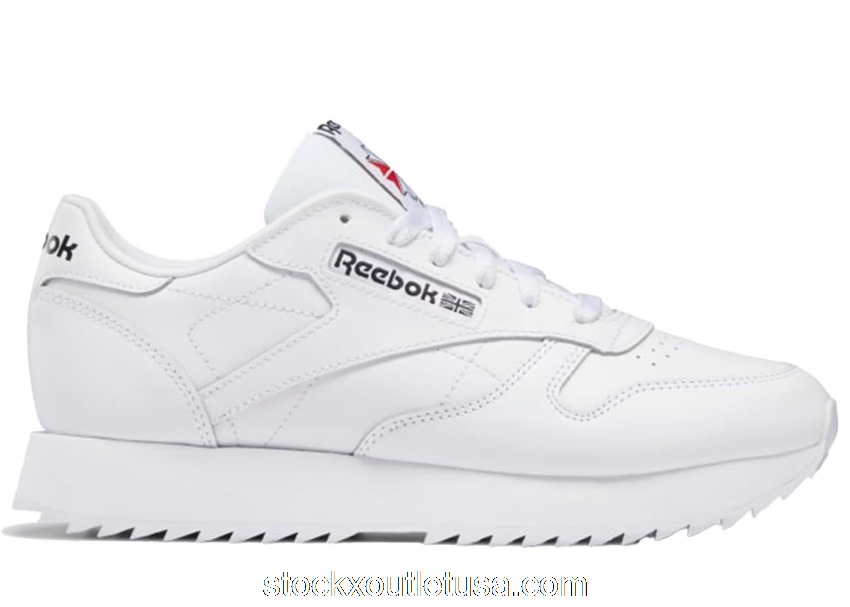 Outlet Reebok Classic Leather Ripple Triple White (W) GX5092