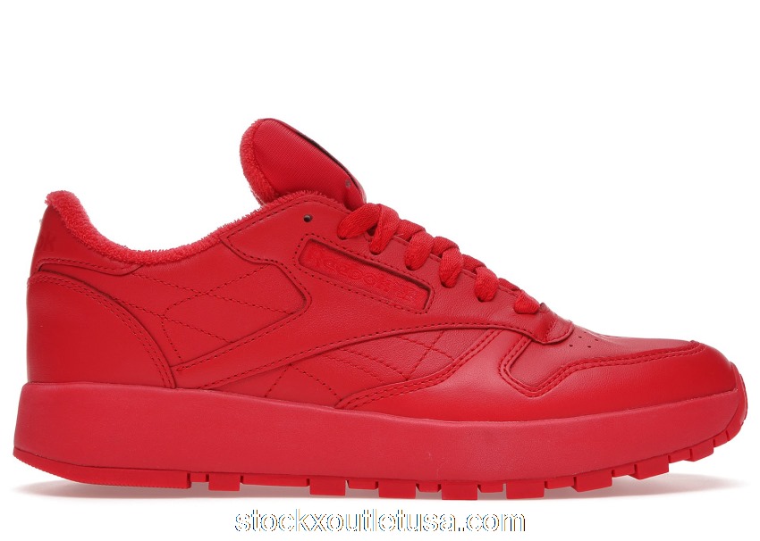 Outlet Reebok Classic Leather Tabi Maison Margiela Vector Red H04866