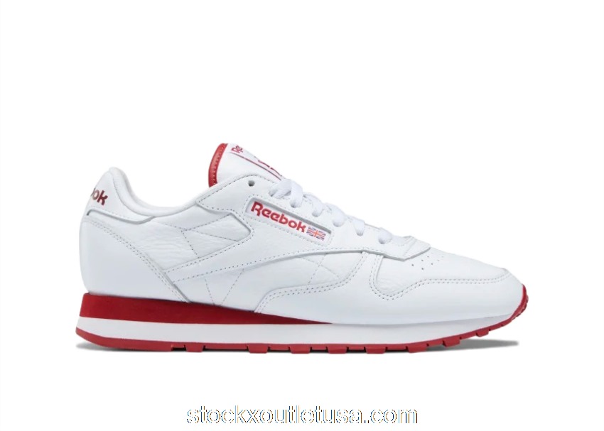 Outlet Reebok Classic Leather White Flash Red GW3329