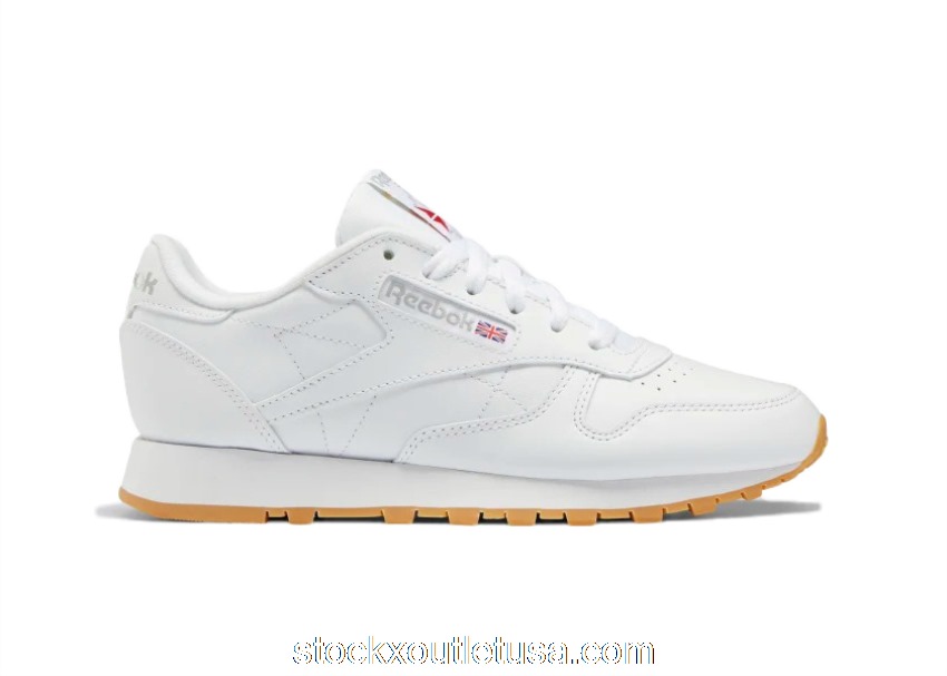 Outlet Reebok Classic Leather White Pure Grey Gum (W) GY0956