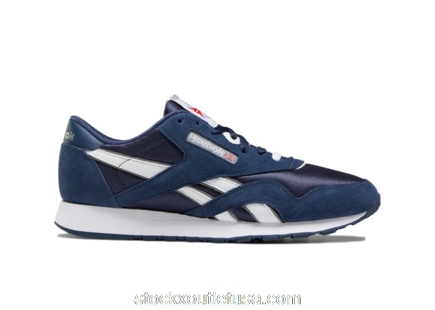 Outlet Reebok Classic Nylon Team Navy Platinum FV1595