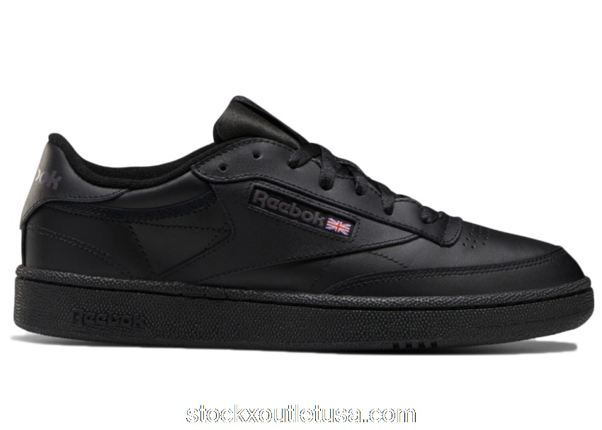 Outlet Reebok Club C 85 Black Charcoal AR0454